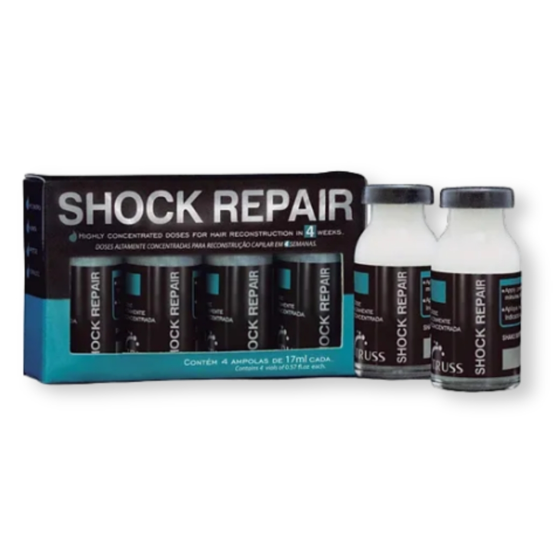 Ampollas Shock Repair para la Reconstrucción Capilar